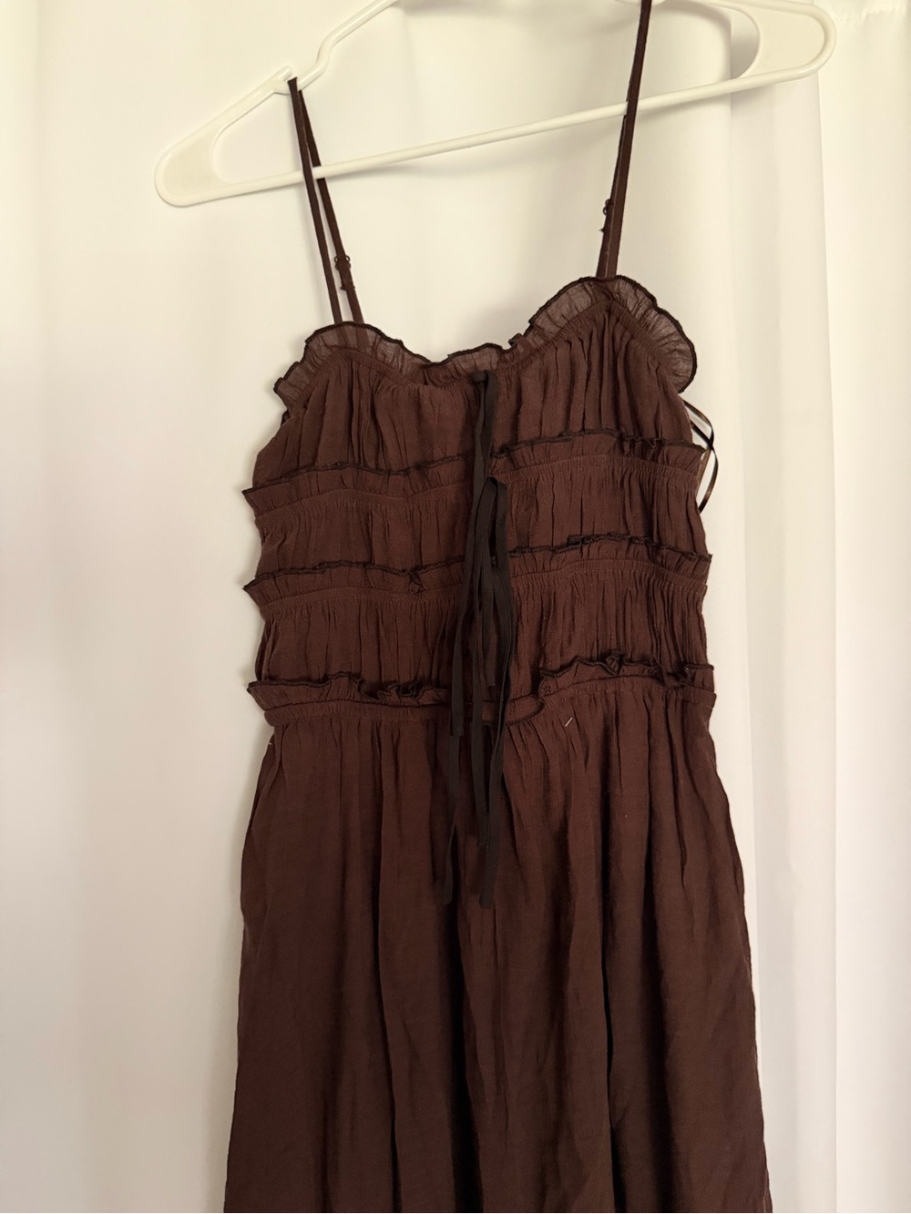 Women's Brown maxi dress